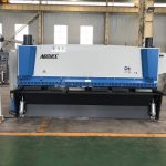 Hidravlični stroj za rezanje gilototina 3200mm x 8mm s podporo za pnevmatske materiale